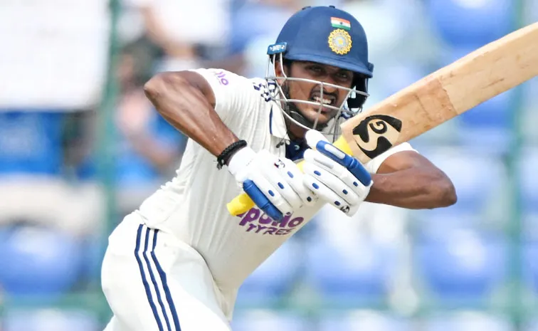 IND vs WI 2nd Test: Heartbreak for Sai Sudharsan Misses out on maiden Test 100