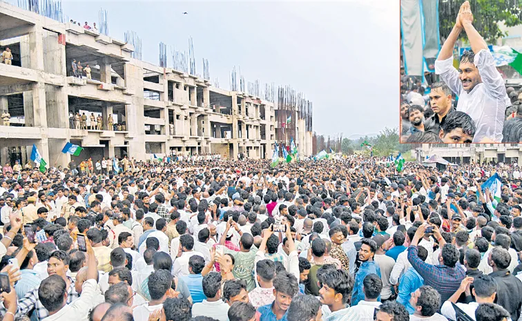 YS Jagan fires at Chandrababu Naidu during Narsipatnam visit