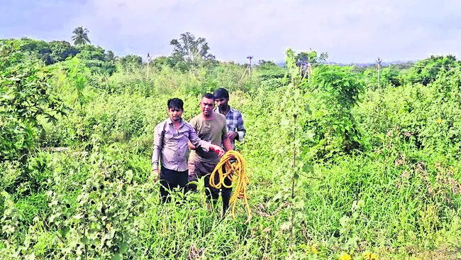 చేయి కోసుకుని బావిలో దూకి ఆత్మహత్యాయత్నం