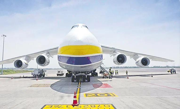 Antonov– 124 Ruslan In Shamshabad Airport