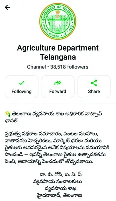 వాట్సాప్‌ వ్యవసాయం