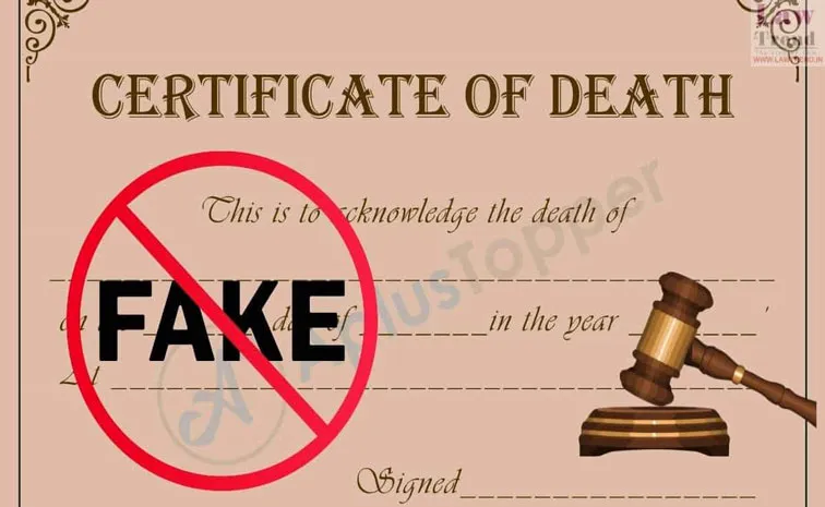 Delhi police arrest UP Man for using fake death certificate to escape trial