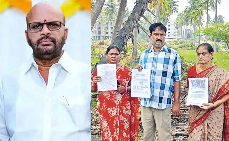 Land Occupy Allegations On Pithapuram Verma Son Girish