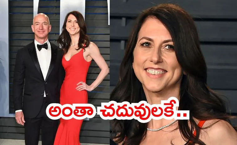 Jeff Bezos Ex Wife MacKenzie Scott Donates Big Still Worth Billions