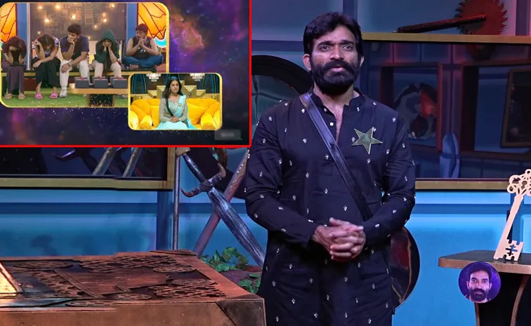 Telangana girl sruthi strong warning to bharani game in bigg boss