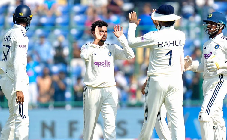 Kuldeep Yadav Takes Fifer, West Indies bowled out for 248 runs