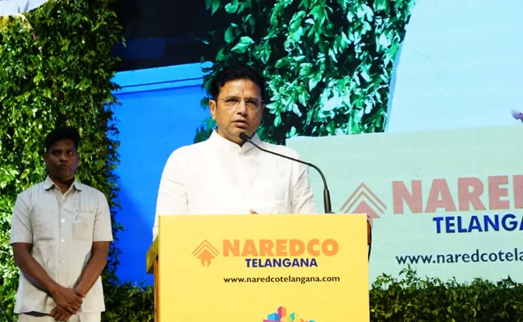Construction Sector Registers 11 97pc Growth in Telangana Minister Sridhar Babu