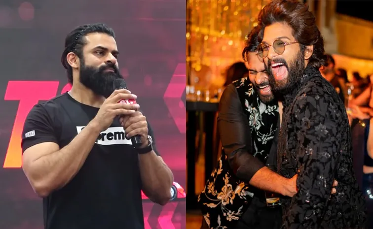 అల్లు అర్జున్‌ గొప్పోడయ్యాడు.. దేశంలోనే..: సాయిదుర్గ తేజ్‌