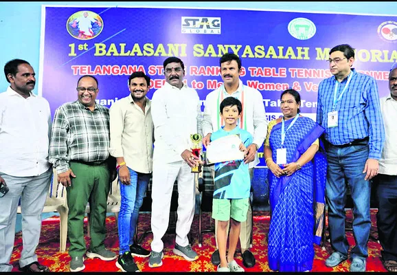ముగిసిన టీటీ ర్యాంకింగ్ టోర్నీ