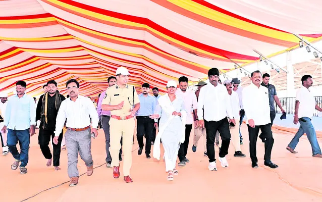ప్రధాని పర్యటనకు పకడ్బందీ ఏర్పాట్లు