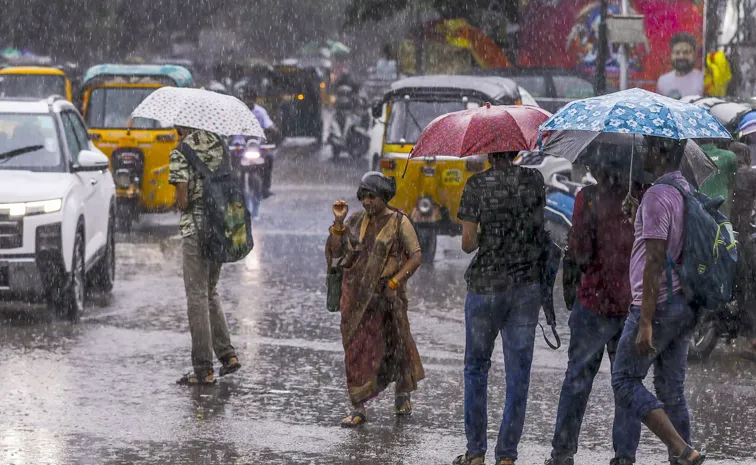 Very Heavy Rain Forecast To Telangana Many Districts