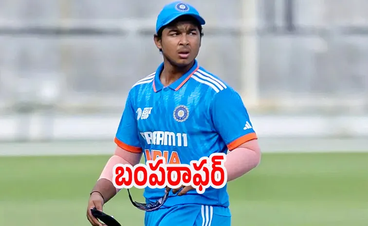 వైస్‌ కెప్టెన్‌గా వైభవ్‌ సూర్యవంశీ..