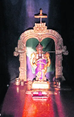 వేంకటరమణుడికి సూర్యాభిషేకం