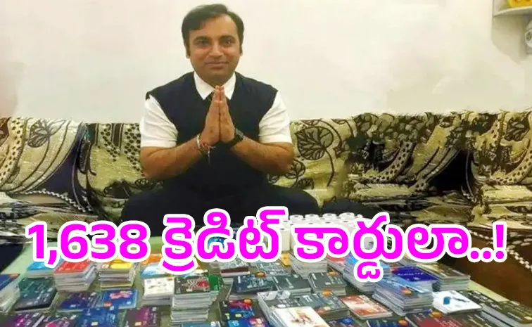 Manish Dhameja Holds Guinness World Record For Owning 1638 Credit Cards