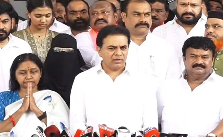 కేసీఆర్‌ రీఎంట్రీకి ఇదే మొదటి మెట్టు: కేటీఆర్‌