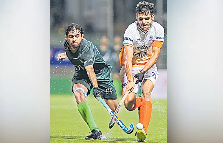 India vs Pakistan hockey match ends in a draw