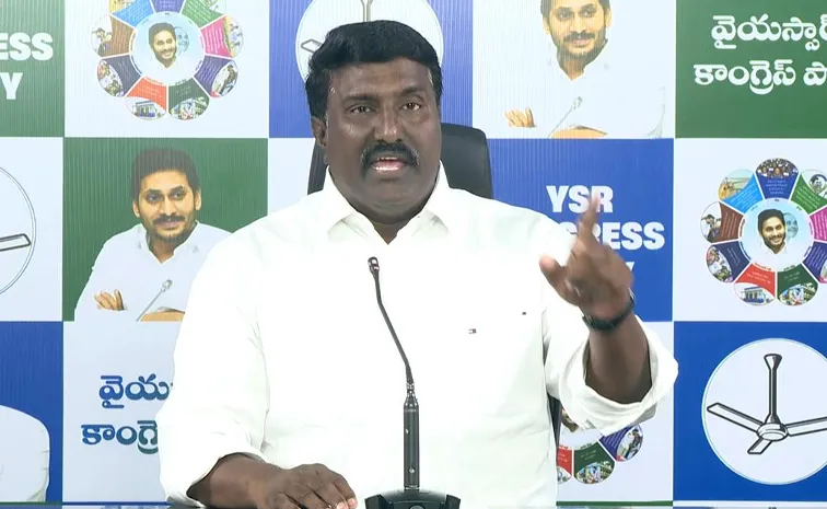 Ysrcp Leader Pothina Mahesh Fires On Pawan Kalyan