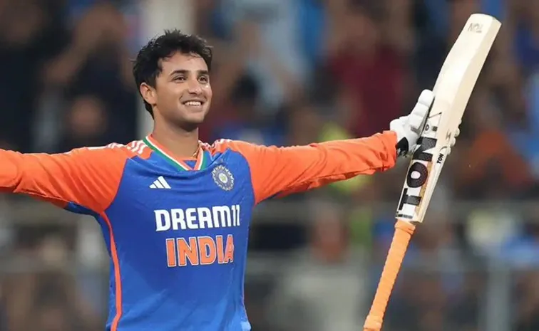 ABHISHEK SHARMA WON THE ICC PLAYER OF THE MONTH IN SEPTEMBER