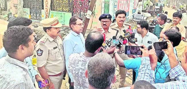 ప్రమాద స్థలం పరిశీలన