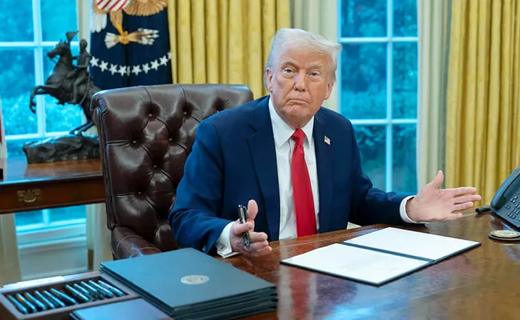 China Forced me to do that Donald Trump