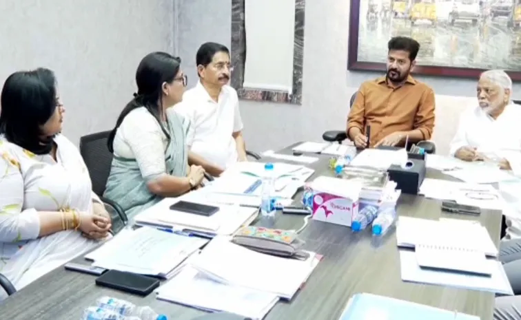 CM Revanth review of the education department