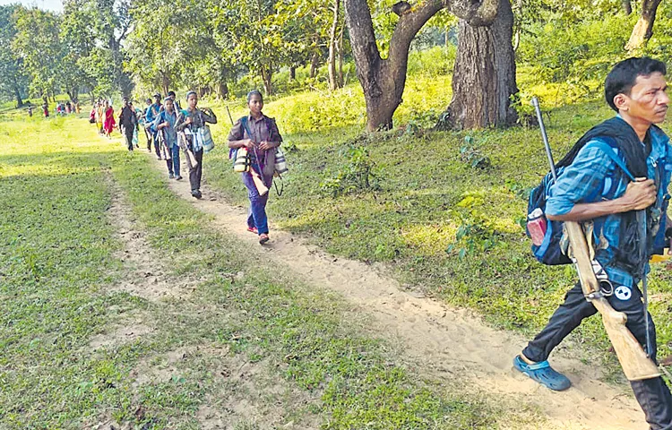 Maoist surrender march
