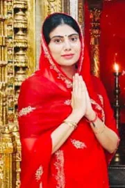 Ravindra Jadeja Wife Rivaba Takes Oath As Gujarat Cabinet Minister12