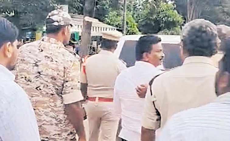 YSRCP leader Veeraiah illegal arrest: Andhra pradesh