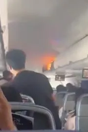 Air China Flight Safely Diverted To Shanghai After Battery Fire In Cabin5