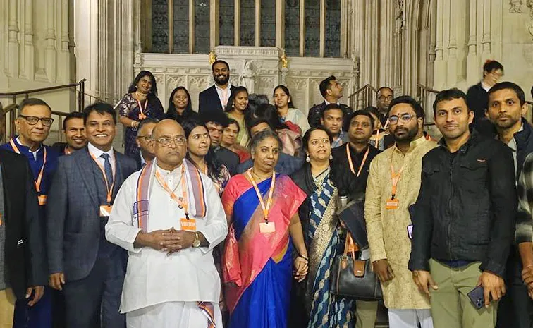 Padma sree Garikapati Narasimha Rao honored in London by BITSS