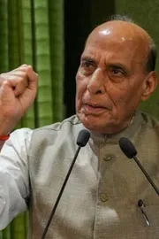 Rajnath Singh Big Warn to Pak At Lucknow Brahmos Event3