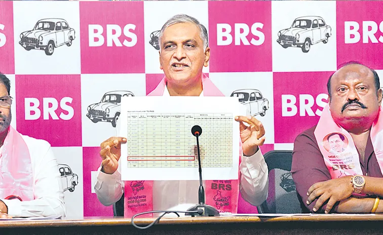 Harish Rao Shocking Comments On Telangana Cabinet Ministers