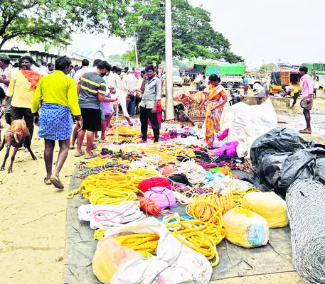 మార్కెట్యార్డులో ‘తాళ్ల’ పంచాయితీ