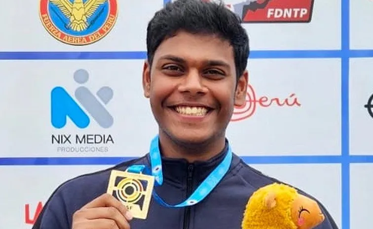 Mukesh Nelavalli Wins Gold in ISSF Junior World Cup