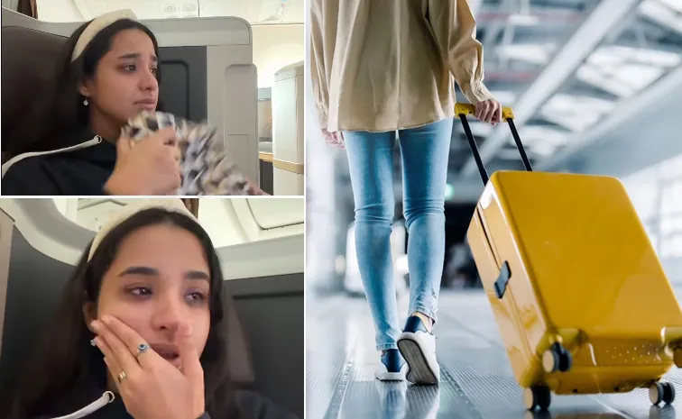 Indian Womans Tearful Goodbye As She Leaves US After Being Laid Off in America