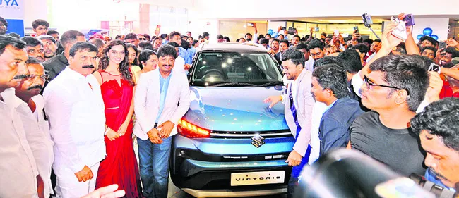 మారుతి సుజుకి– నివ్యా ఆటోమొబైల్స్షోరూం ప్రారంభం