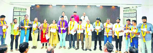జిల్లా రెవెన్యూ సర్వీసెస్ నూతన కమిటీ ఏకగ్రీవం