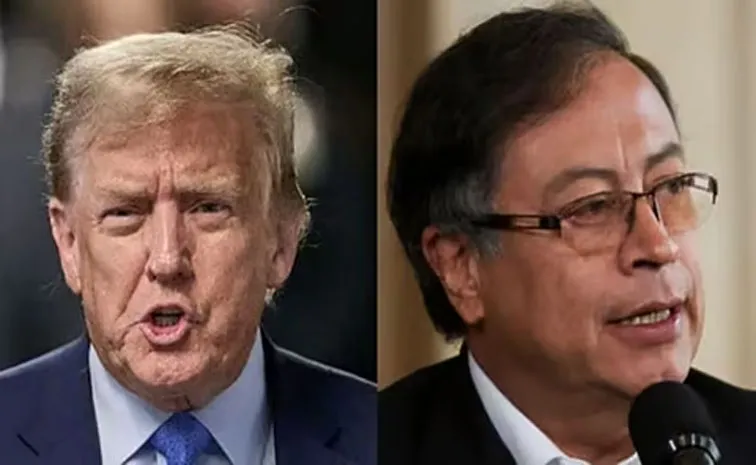 US President Trump labeled Colombia President Petro an illegal drug leader