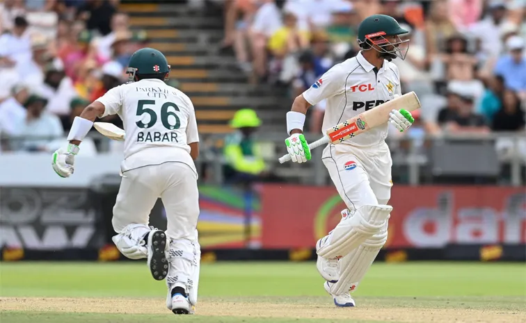 PAK VS SA 2nd Test: బాబర్‌ విఫలమైనా, ఆదుకున్న కెప్టెన్‌