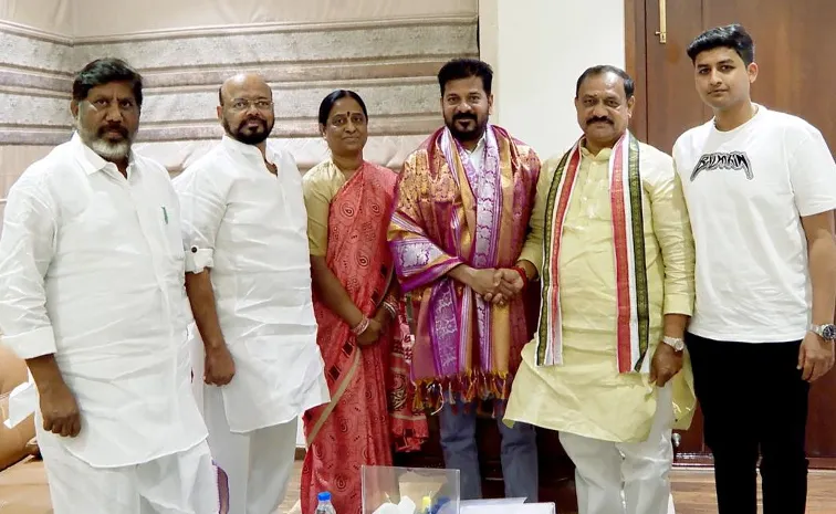 సీఎం రేవంత్‌రెడ్డితో కొండా సురేఖ దంపతుల భేటీ