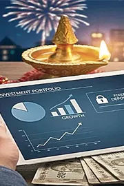 Stock Market investments with Diwali theme Edelwies Radhika Gupta12