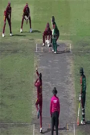 All 5 bowlers used are spinners, West Indies make history vs Bangladesh In Mirpur8
