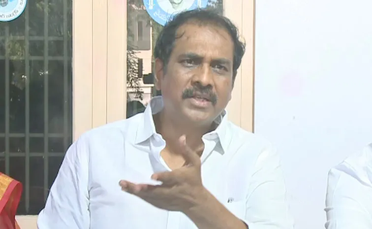 YSRCP Leader Kurasala Kannababu Slams Chandrababu