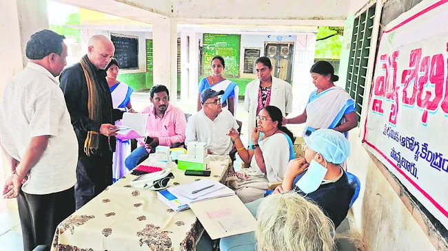 చెంచుపాలెంలో వైద్య శిబిరం ఏర్పాటు 