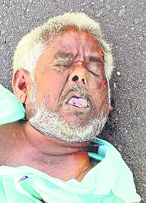 తిమ్మాపురం బైపాస్‌ వద్ద రోడ్డు ప్రమాదం 