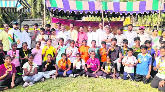 రాష్ట్రస్థాయి ఆర్చరీ పోటీలకు ఎంపిక