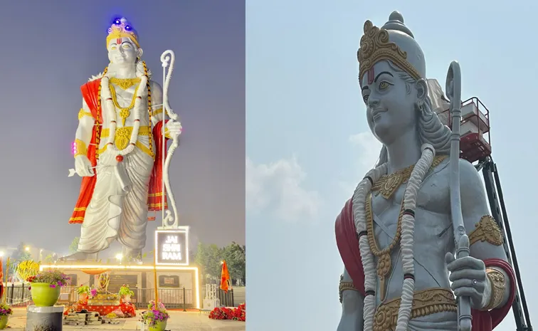 Tallest A grand 51 foot Lord Ram Statue Unveiled In North America