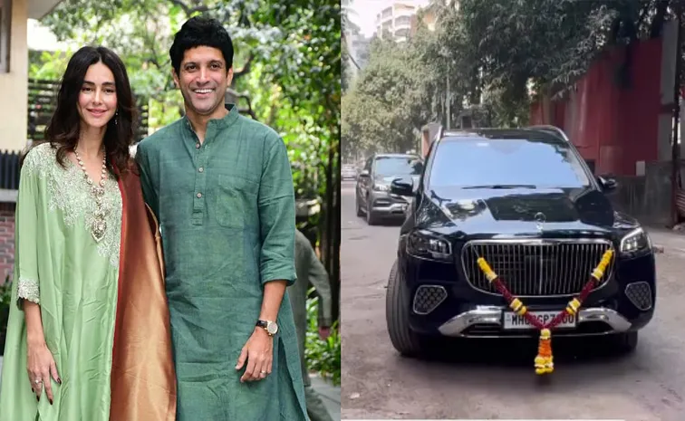 Farhan Akhtar Buys Mercedes Benz car video goes viral