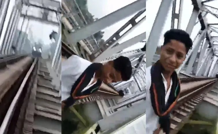 On Camera Odisha Teen Filming Reel On Tracks Train a boy passed away