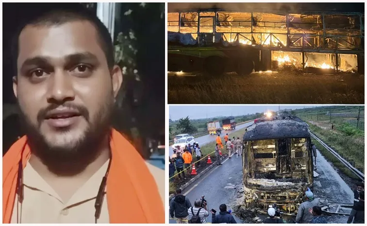 Hindupur Resident Saves Six Passengers From Kurnool Bus Accident